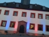 Projekt "LED-Farbenspiel" am Rathaus Meerane