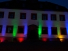 Projekt "LED-Farbenspiel" am Rathaus Meerane