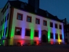 Projekt "LED-Farbenspiel" am Rathaus Meerane