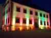 Projekt "LED-Farbenspiel" am Rathaus Meerane