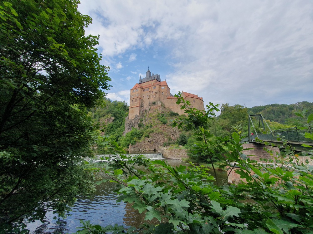 Postkartenmotiv - Burg Kriebstein