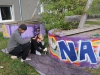 Grafitti-Workshop mit RebelArt Chemnitz