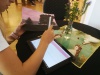 Erste Versuche am Tablet analog vs. digital