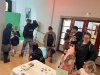 Jugendclub an der Green-Screen-Wand