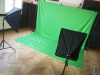 Greenscreen-Session mit dem Tablet