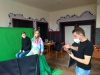 Greenscreen-Session mit dem Tablet