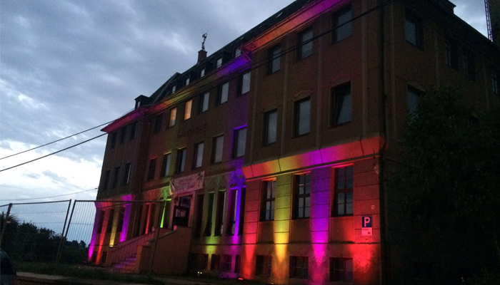 Lichtkunst-Projekt Farbenspiel gestartet