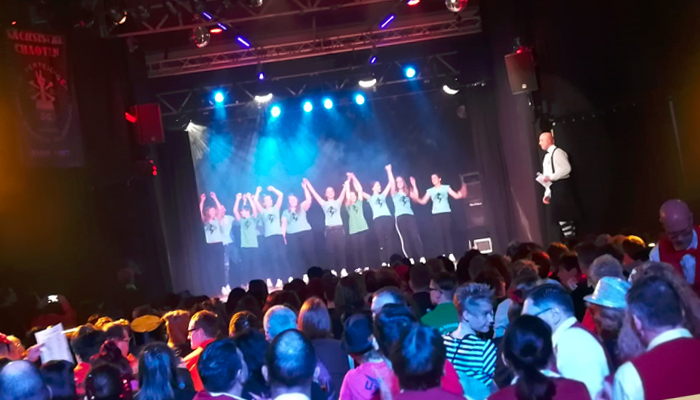 Beverly Dance beim Vereinsfasching der sächsischen Chaoten im EKM Meerane