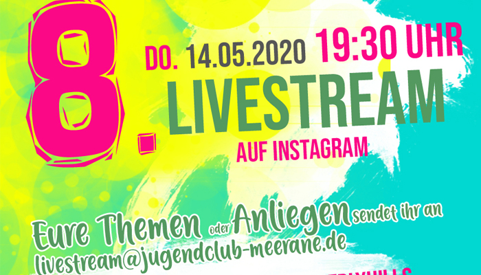 8. Livestream bei instagram – 14.05.2020