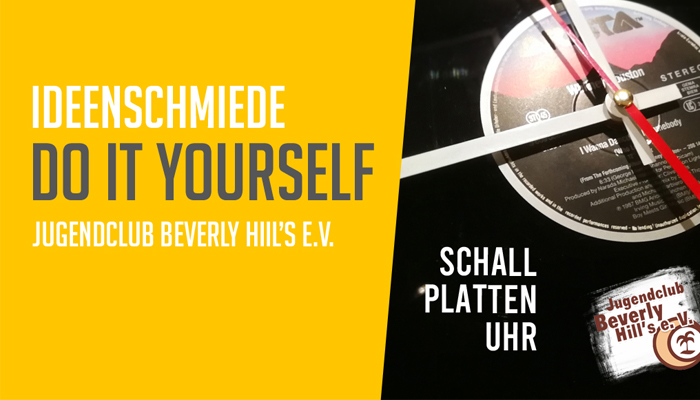 Neuer Do it yourself-TIP – Schallplattenuhr