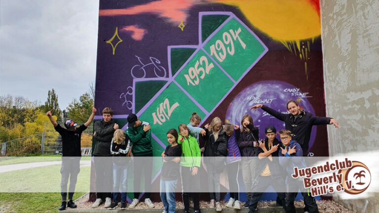 Deine Botschaft für Meerane – Graffiti-Workshop für Jugendliche