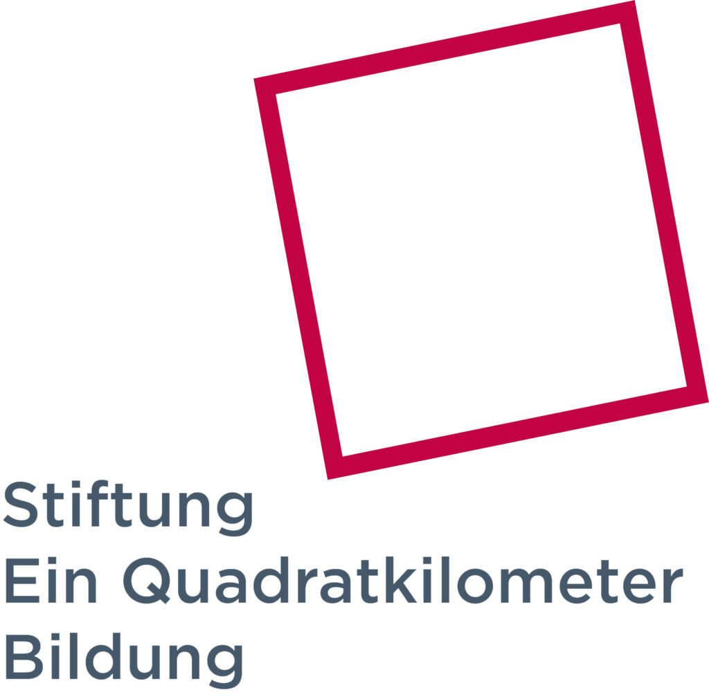 Stiftungslogo-1quadratkilometerBildung-1024x1007 in Blühwiese jetzt offiziell Schmetterlingswiese
