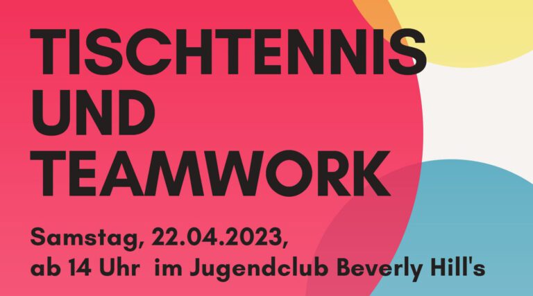 Tischtennis Nachmittag im Jugendclub