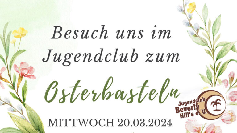 Osterbasteln im Jugendclub