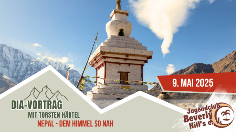 09.05.2025: NEPAL-DIA-Vortrag mit Torsten Härtel