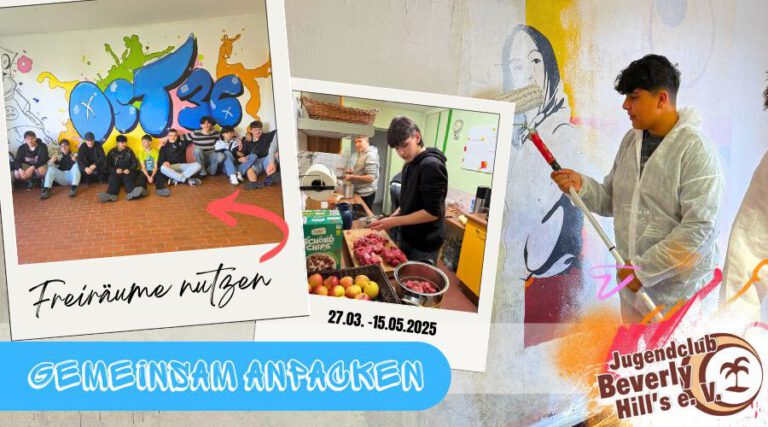 „Aus Alt mach Neu“ – Jugendliche gestalten Jugendraum im OST 36