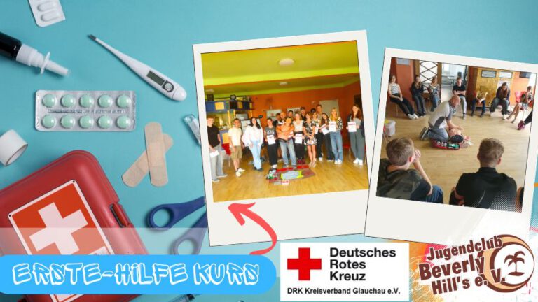 Heldentaten gehen in die Verlängerung – Erste Hilfe im Jugendclub