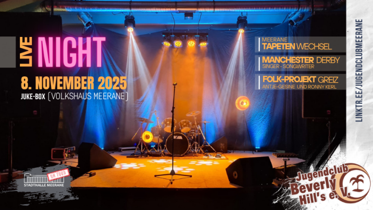 LiveNIGHT in der JUKE-BOX Meerane