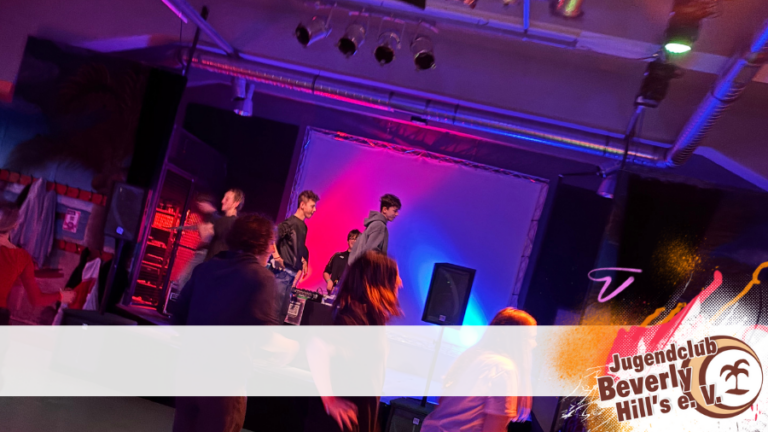 Jugendparty gut besucht