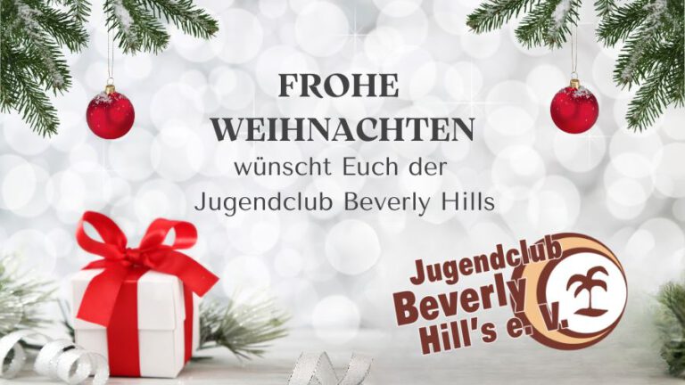 Frohe Weihnachten und ein gesundes neues Jahr