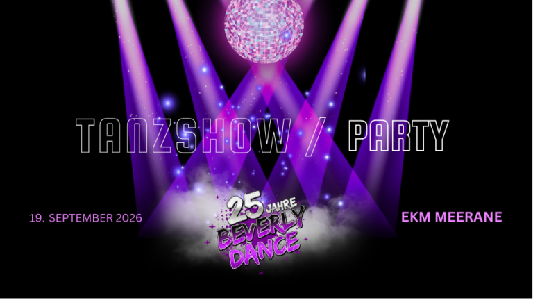 25 Jahre Beverly Dance – 19.09.2026