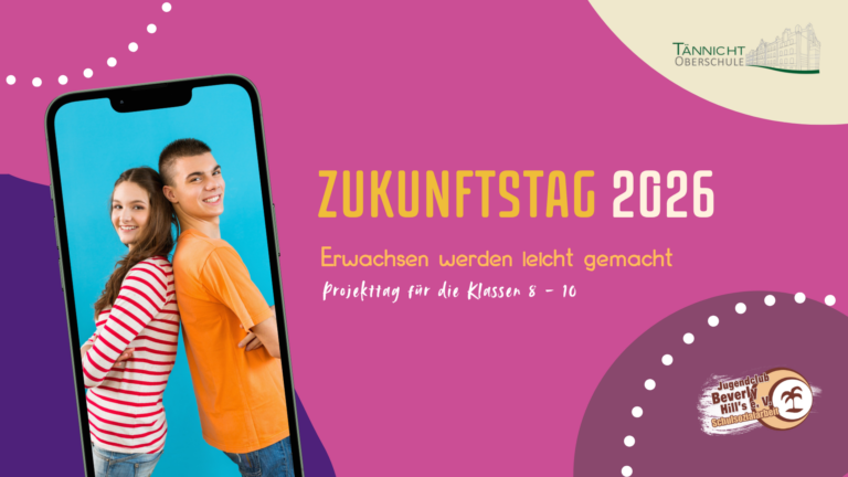 1. Zukunftstag 2026 an der Tännichtschule