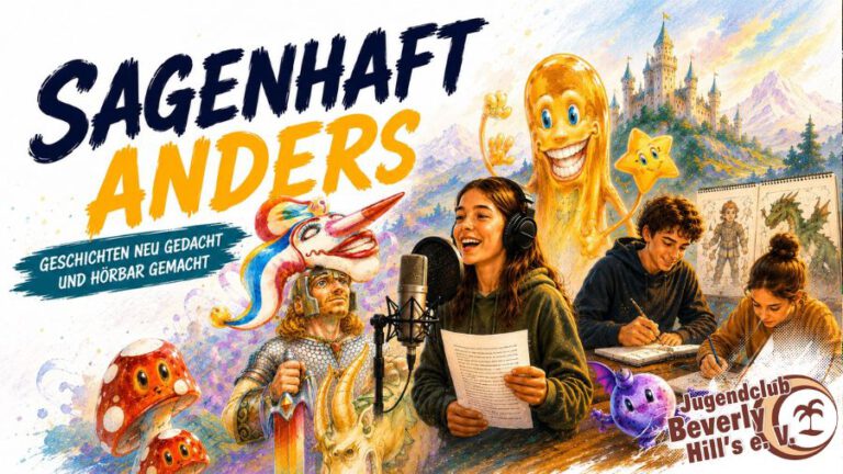 Sagenhaft anders – Werde Teil unseres Sommerferien-Hörbuchprojekts!
