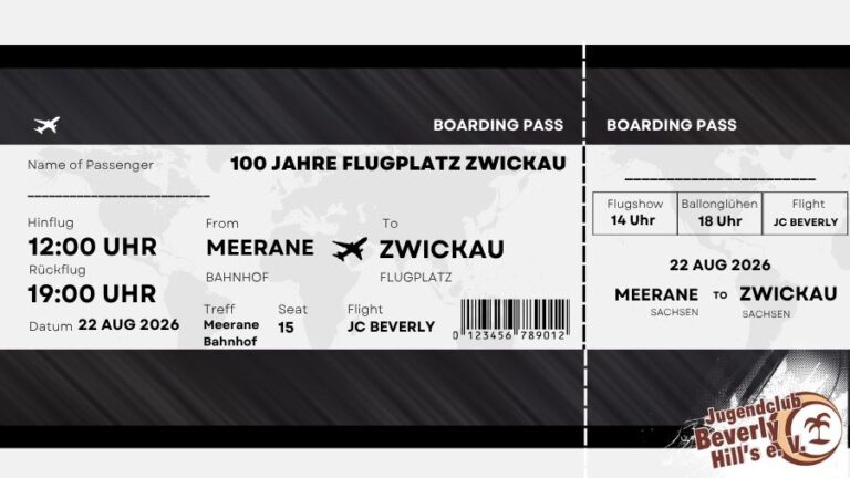 Besuch des Flugplatzfest Zwickau